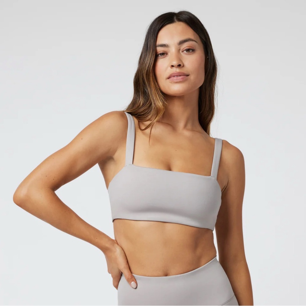 Vuori Gray Sports Bra